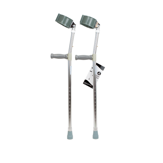 Dynarex Forearm Crutches Youth 4'2"-5'2" Case of 6 mobility medical supply