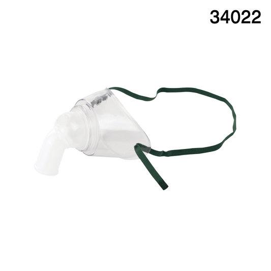 Resp-O2 Pediatric Tracheostomy Mask Accepts 22mm One Side Snap 50/cs medical supply