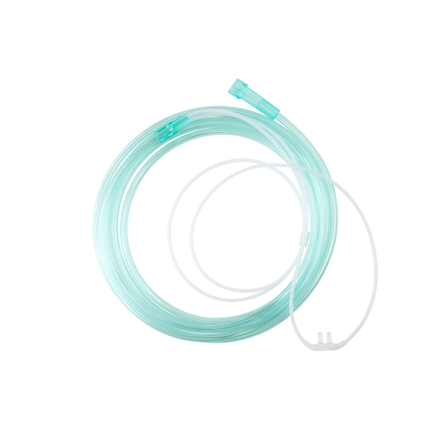 Resp-O2 Nasal Oxygen Cannula Cushion Tip 7 ft Crush Resist Neonatal Standard 50/cs medical supply