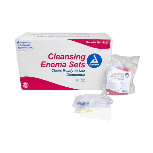 Dynarex Cleansing Enema Set case of 50 medical supply