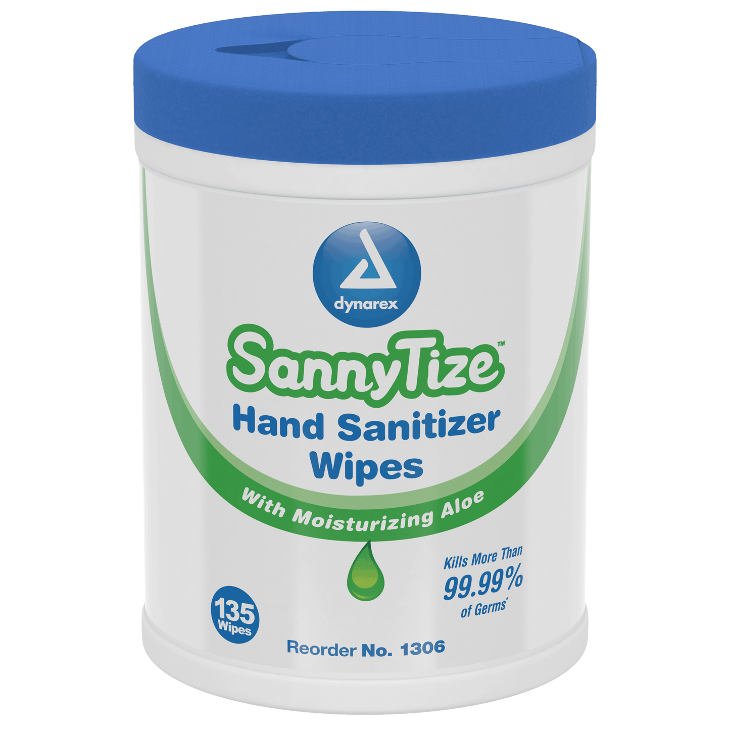 DynaSafety Instant Hand Sanitizer Wipes 5.9" x 7.5" 12/135/cs medical supply