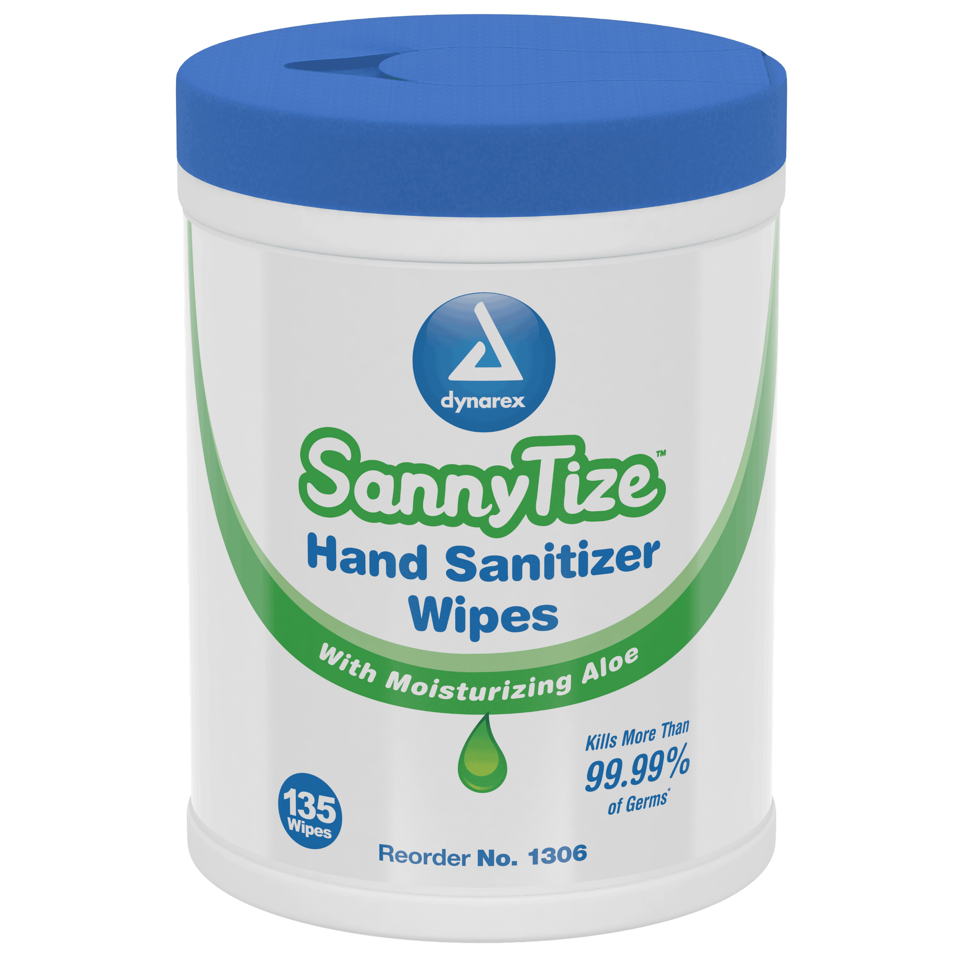 DynaSafety Instant Hand Sanitizer Wipes 5.9" x 7.5" 12/135/cs medical supply