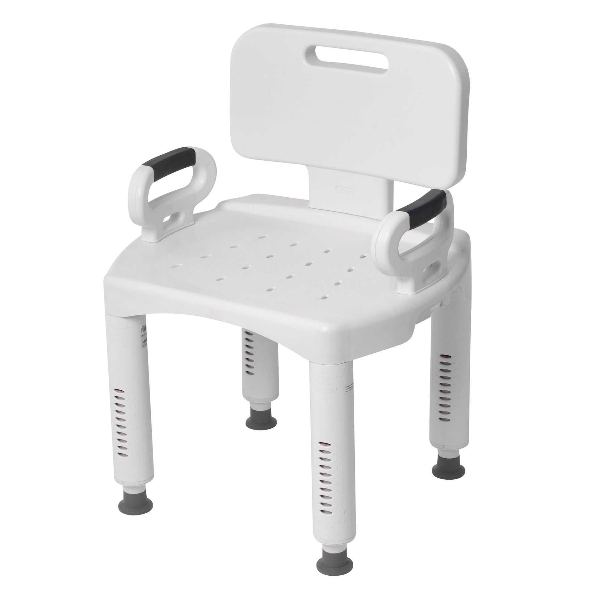 Drive Medical Premium Series Shower Chair with Back and Arms medical supply