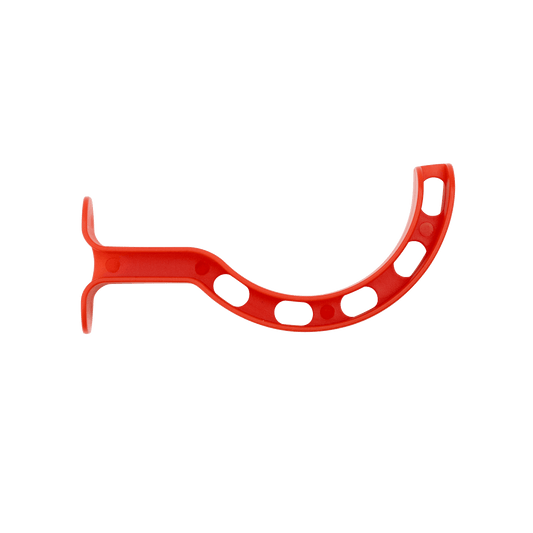 Resp-O2 Oral Airways (Berman Type), 100 mm, Adult Large, Red, 100/cs medical supply