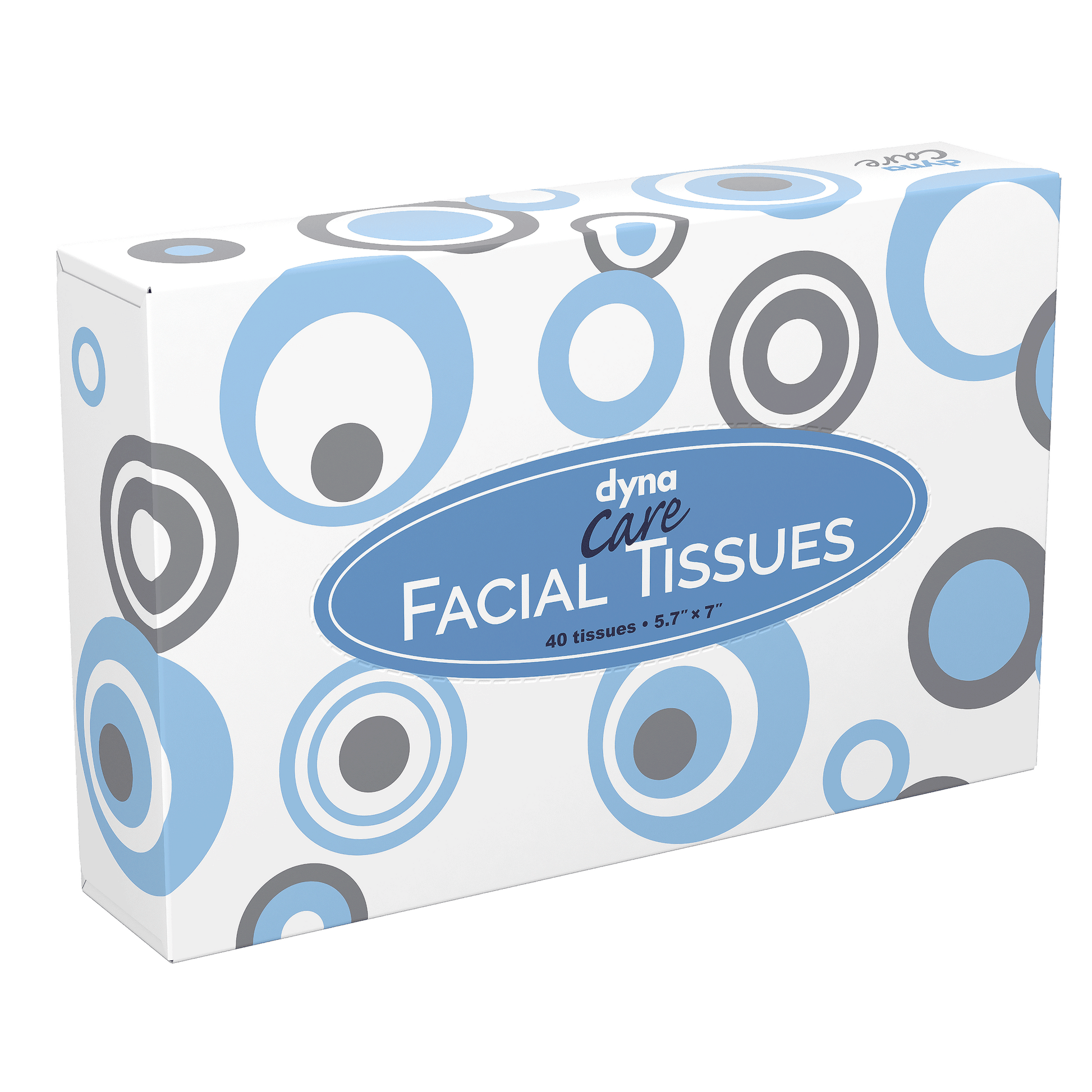 dynaCare Facial Tissues 5.7 x 7 in 200/40/cs medical supply