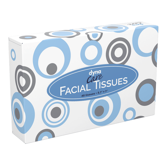 dynaCare Facial Tissues 5.7 x 7 in 200/40/cs medical supply
