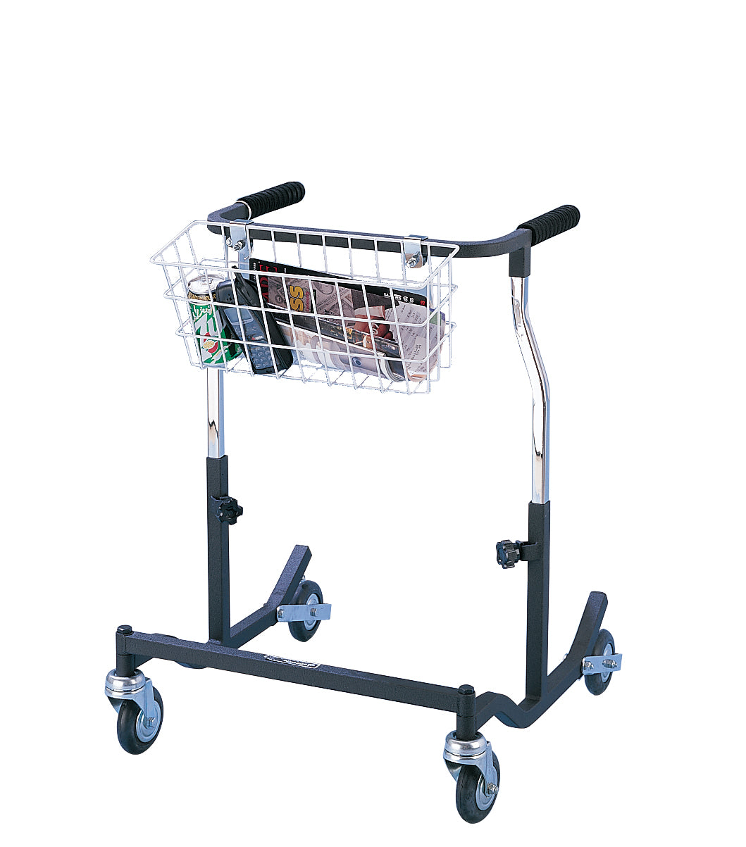 Drive Medical Anterior Rehab Safety Roller Fixed Width Adult Silver Vein medical supply