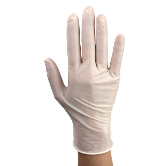 Tillotson AccuTouch Latex Exam Gloves X-Small Powder-Free Case of 1,000 medical supply