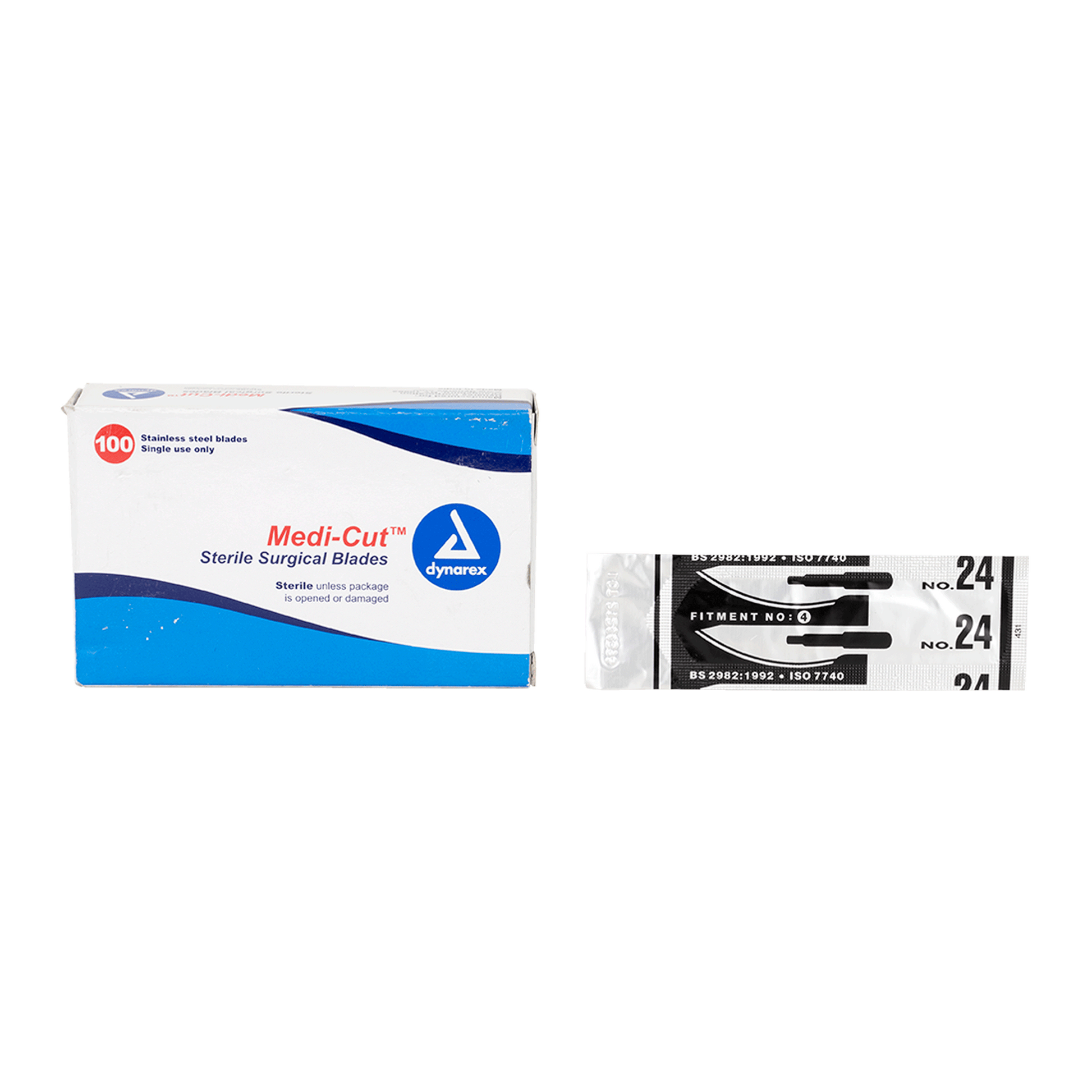 Medi-Cut Medicut Blades #24 100/bx medical supply