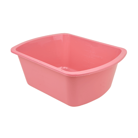 Dynarex Wash Basin Rectangular Mauve 7.4 qt 50/cs medical supply