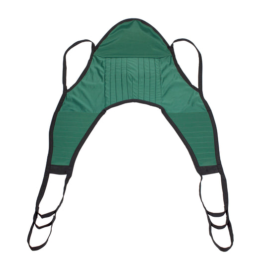 Bari+Max Bariatric U-Sling with Head Support Green medical supply