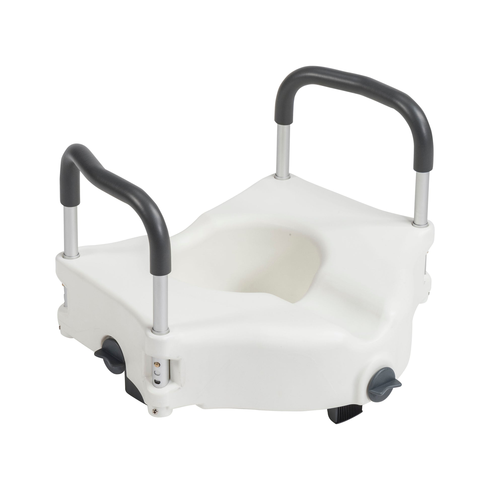 Drive Medical PreserveTech Secure Lock Raised Toilet Seat 5in Height medical supply
