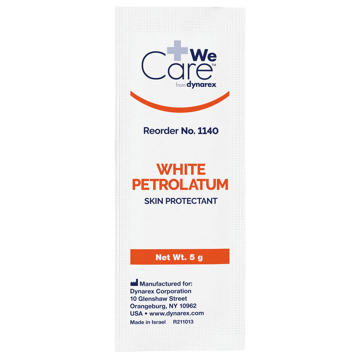 WeCare White Petrolatum 5 g Foil Packet medical supply
