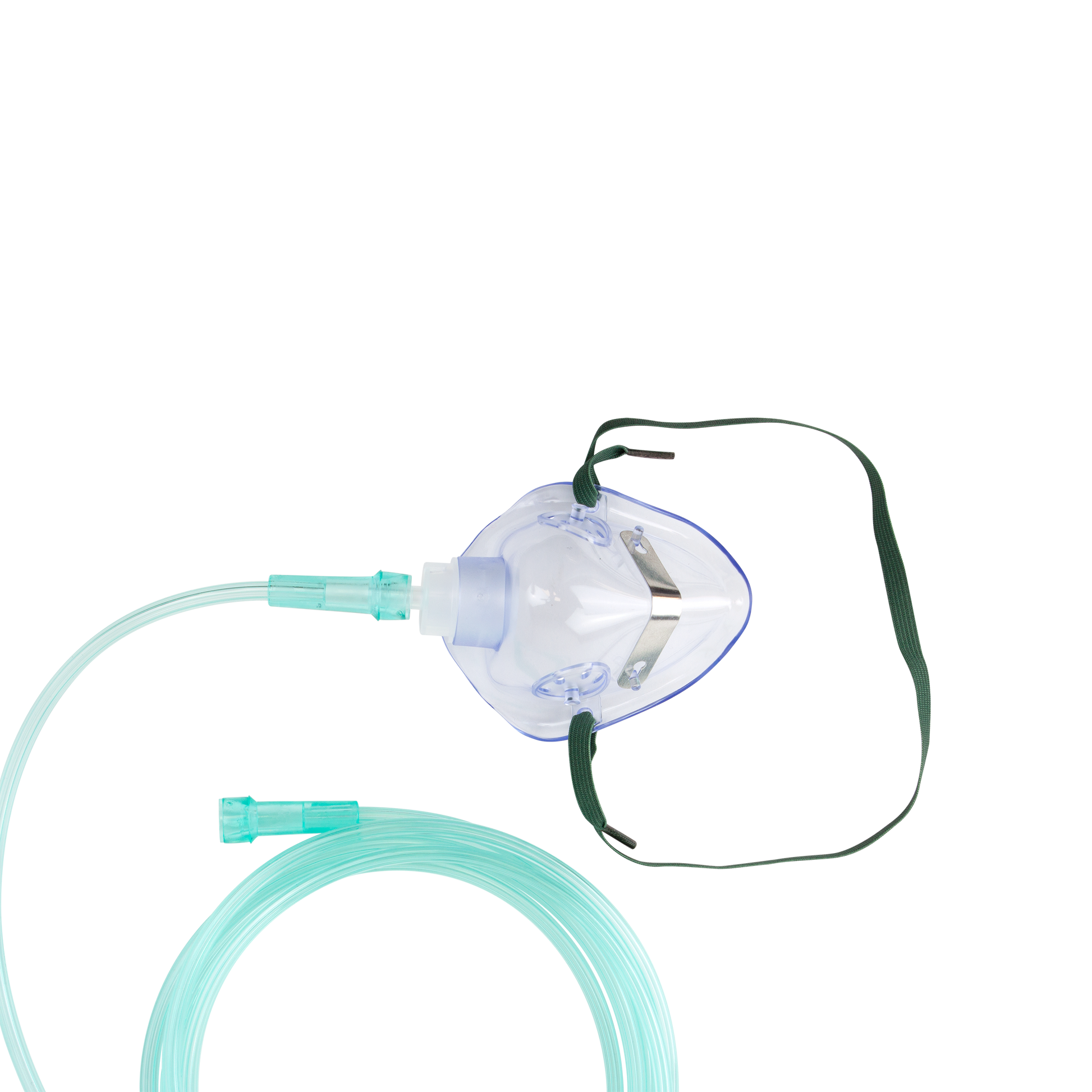 Resp-O2 Medium-Concentration Standard Pediatric Std Oxygen Mask 50/cs medical supply