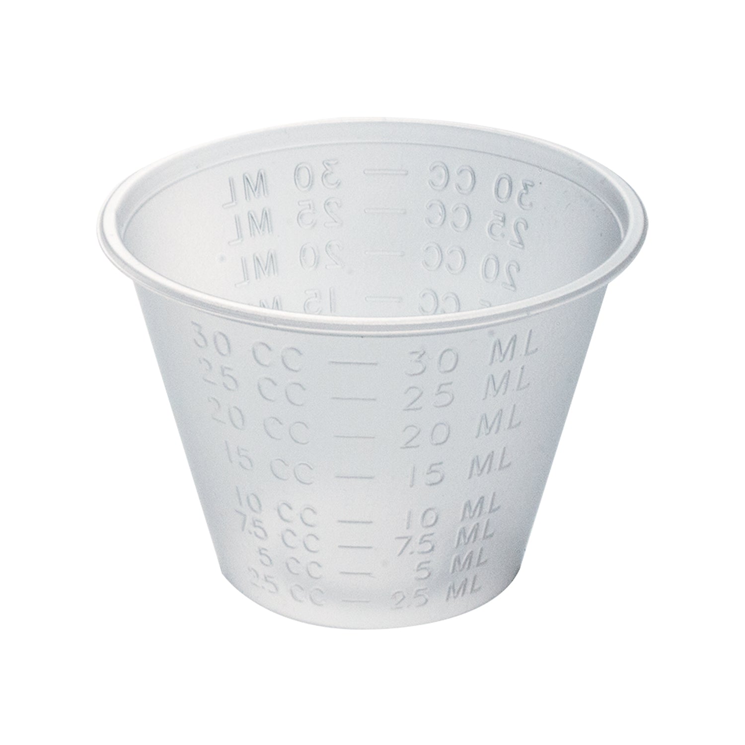Dynarex Medicine Cup 1 oz Economy 50/100/cs medical supply