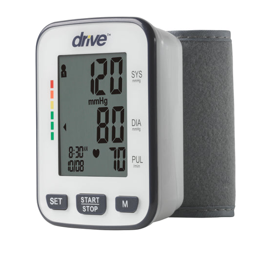 Drive Medical Automatic Deluxe Wrist Blood Pressure Monitor medical supply