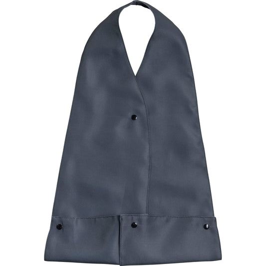 Hugo Adult Bib Scarf Blue and Grey medical supply