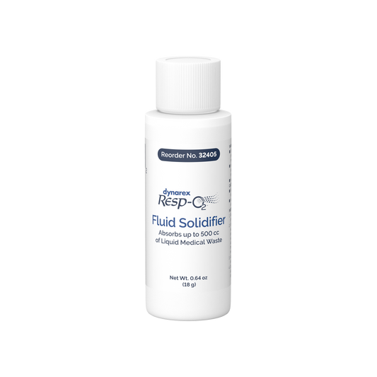 Resp-O2 Fluid Solidifier 0.64 oz 96 per Case medical supply