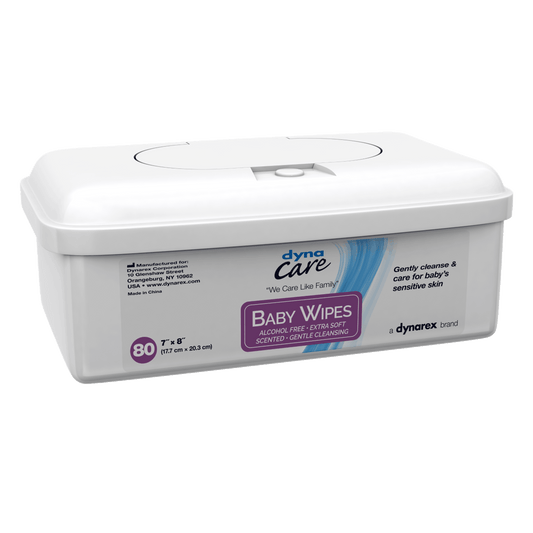 dynaCare Baby Wipes Scented 7 inch x 8 inch Case medical supply