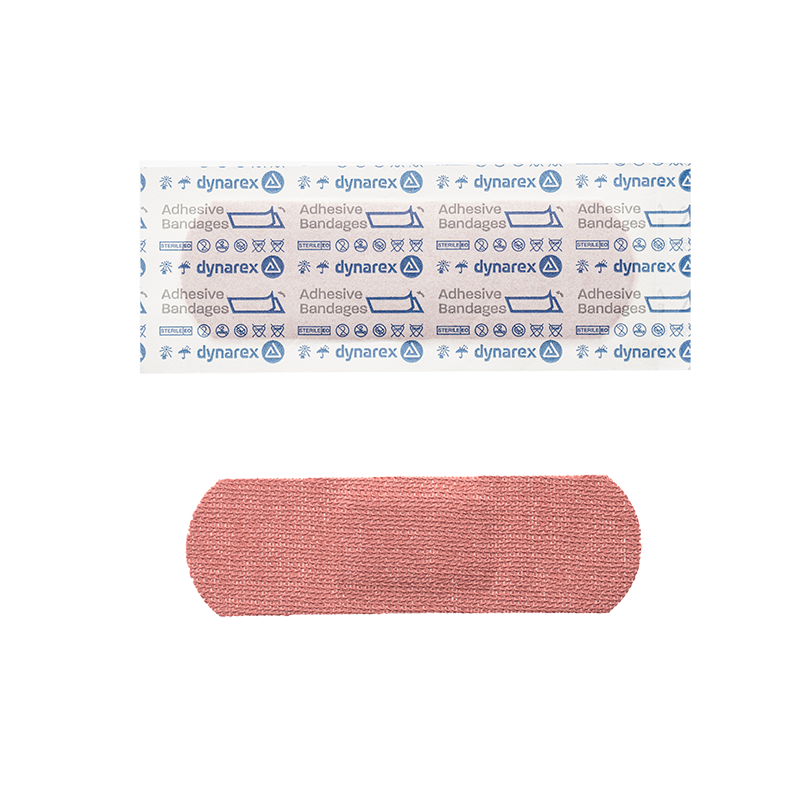 DynaSafety Heavy Duty Woven Fabric Large Patch Bandage 7/8 x 3 inch 3000 case medical supply