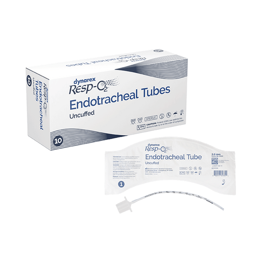 Resp-O2 Uncuffed Endotracheal Tubes 2.0 mm 10/bx medical supply