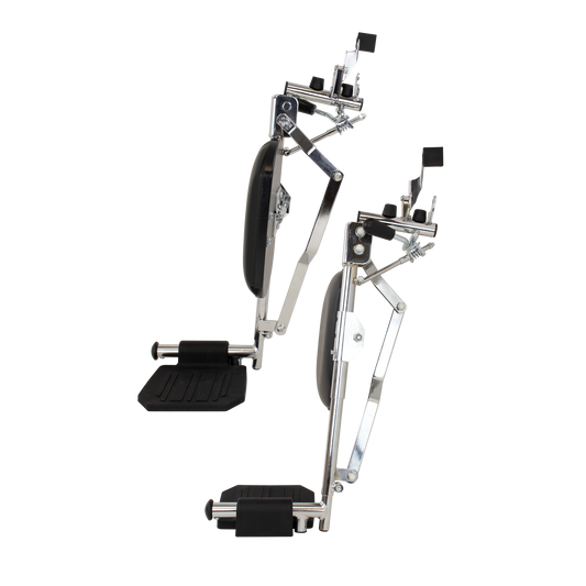 Dynarex Articulating Leg Rests 1 Pair medical supply