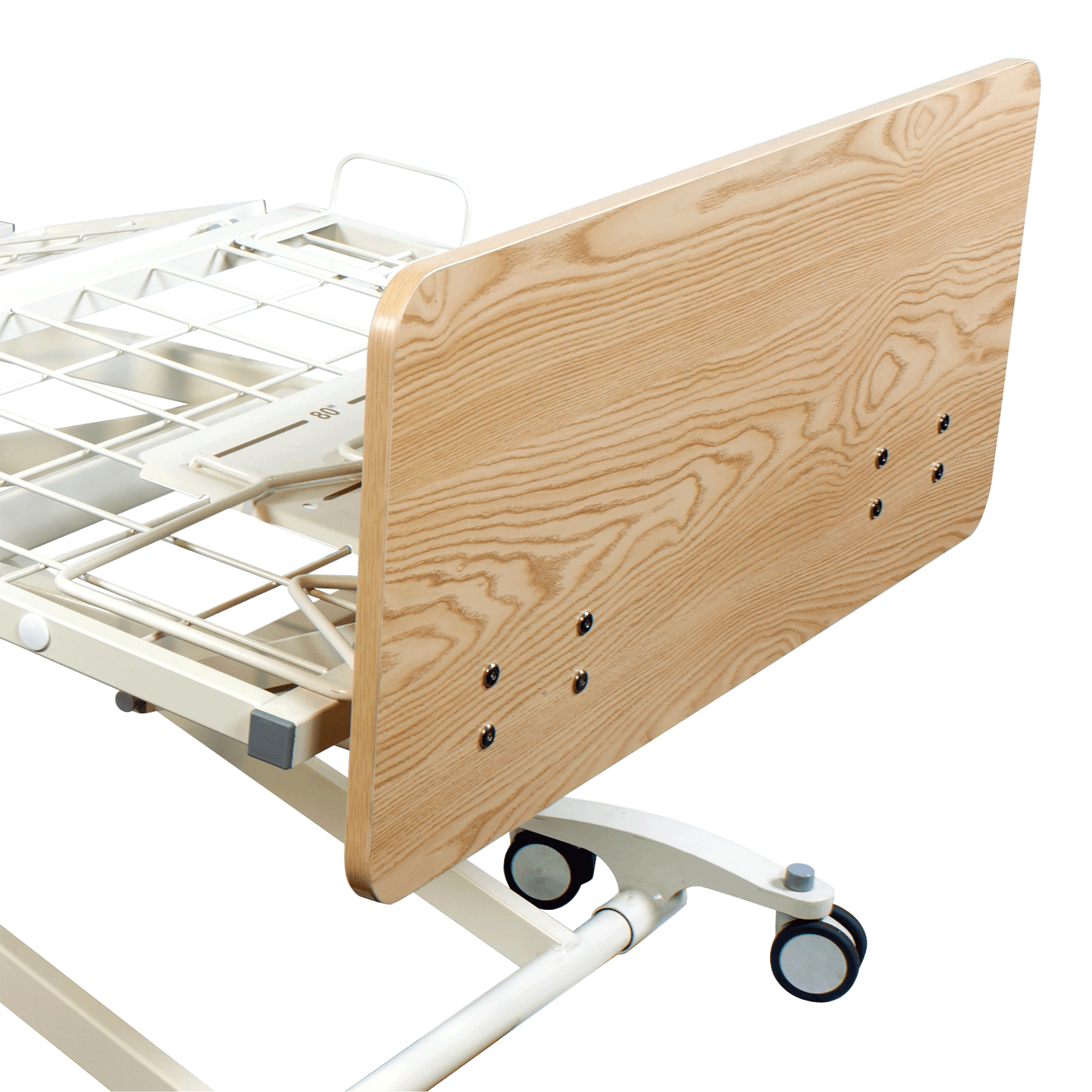 Footboard for D100 D200 & D300 - Light Oak, 36" Fixed, 1pc/cs, medical supply