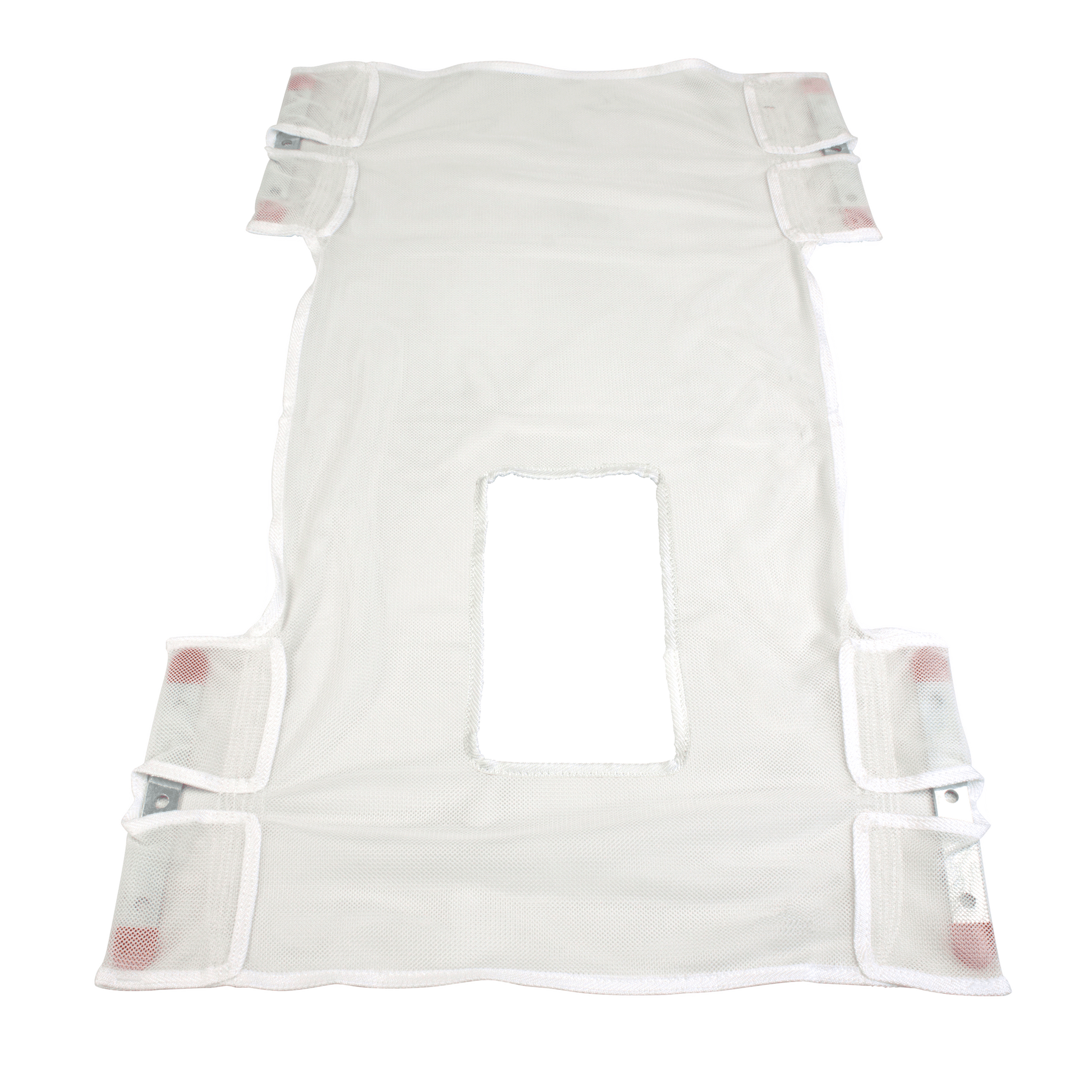 Dynarex Standard Seat Back Sling with Commode Opening Mesh Cream 1/bx medical supply