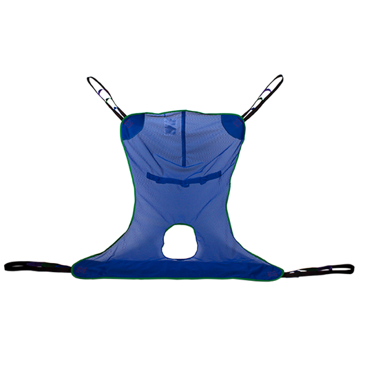 Dynarex Full Body Commode Mesh Sling Medium Blue 1/bx medical supply