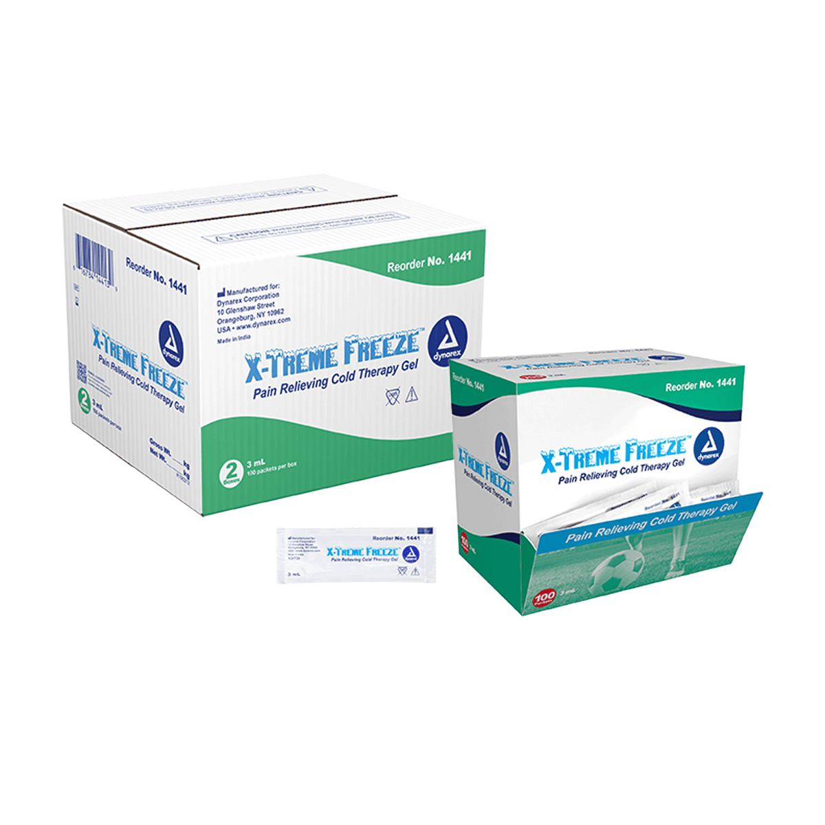 Dynarex X-Treme Freeze 3 mL Packet medical supply