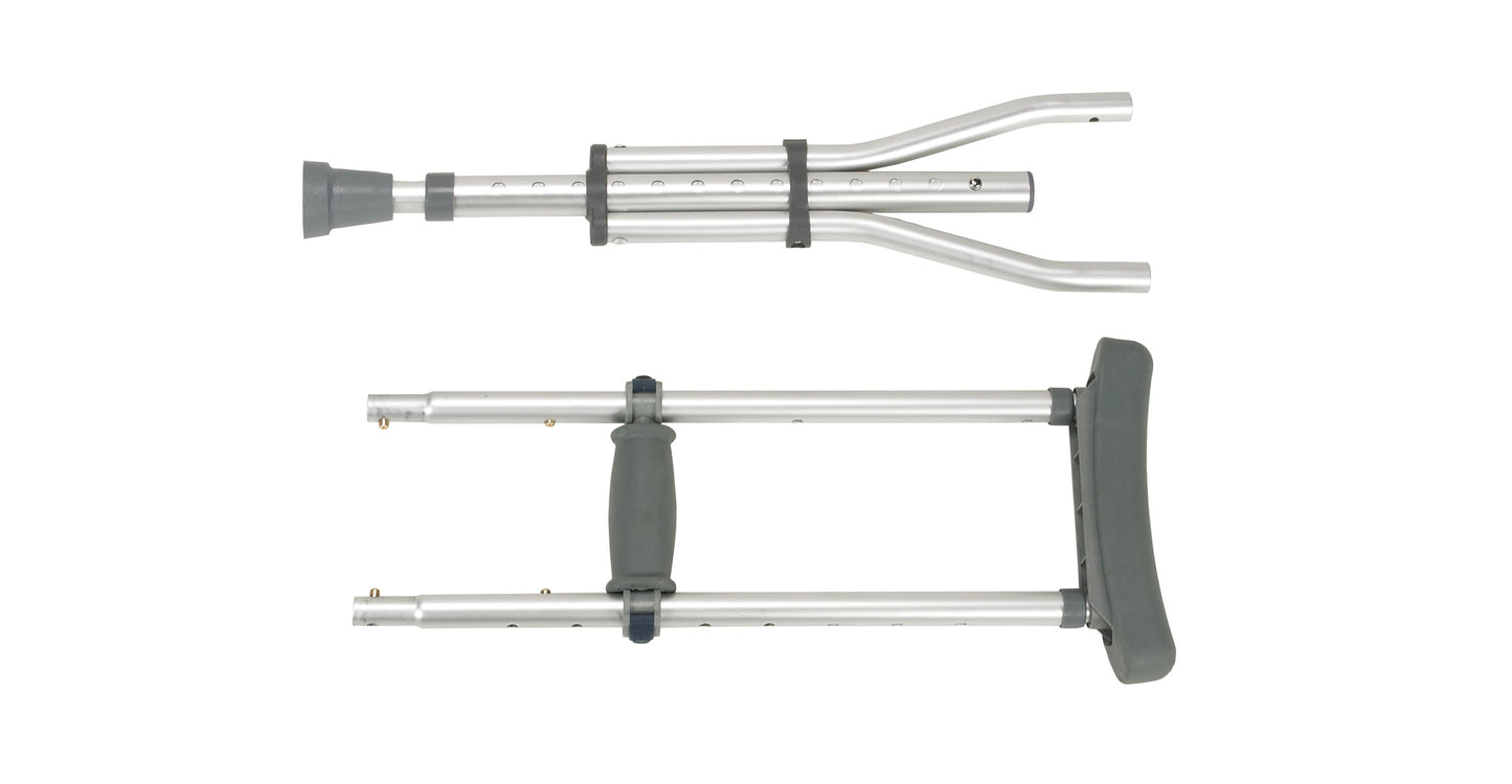 Drive Medical Knock Down Universal Aluminum Crutches 1 Pair medical supply