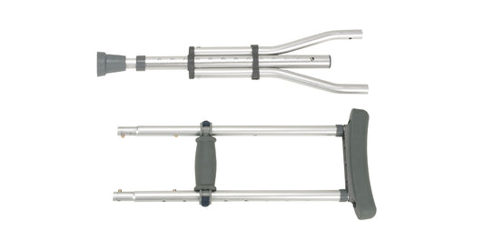 Drive Medical Knock Down Universal Aluminum Crutches 1 Pair medical supply