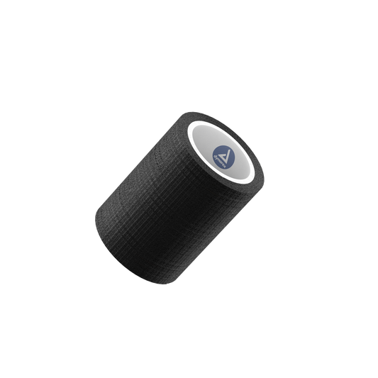 Dynarex Sensi Wrap, Self-Adherent, 2" x 5 yd Black, 36/cs medical supply