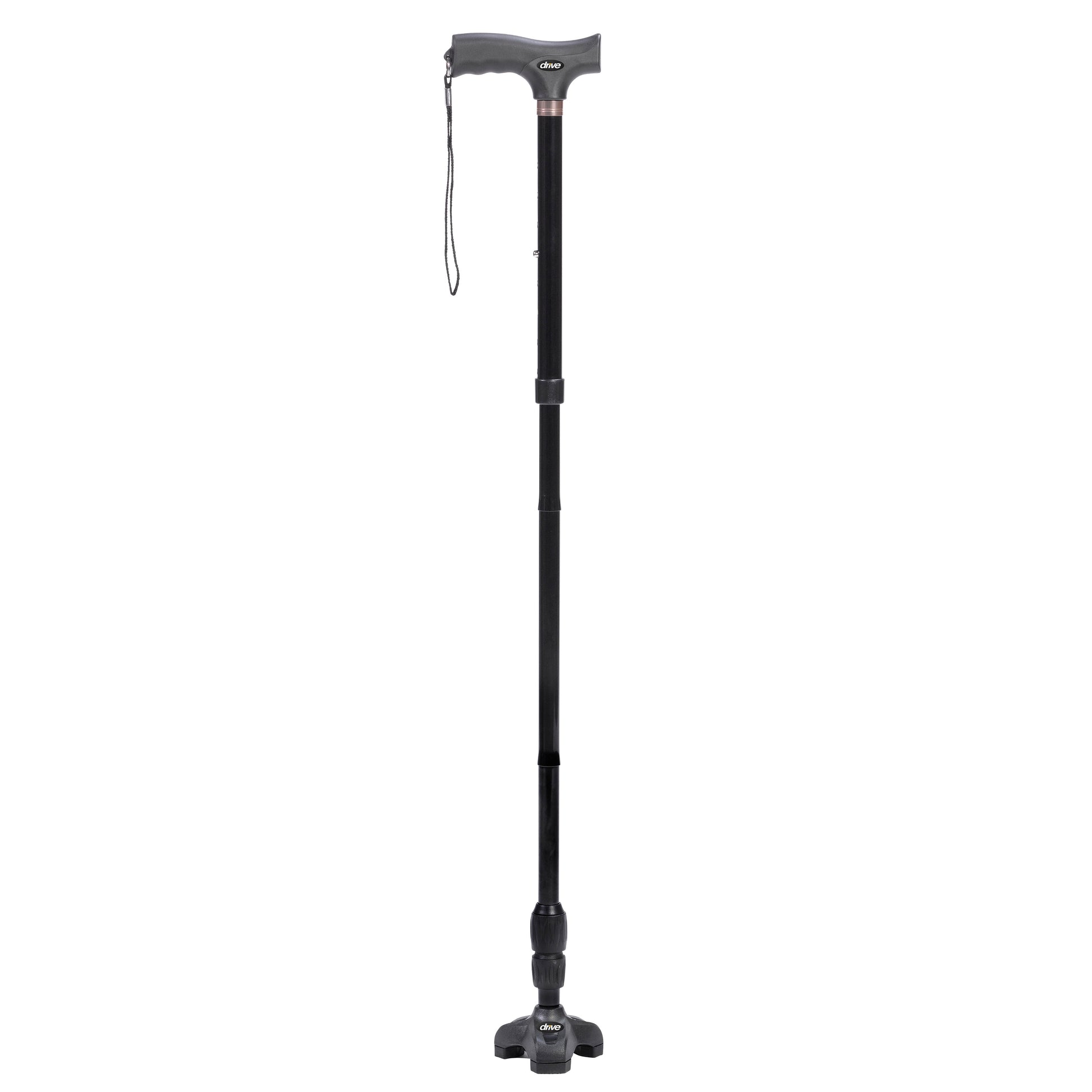 Drive Medical Flex N Go Adjustable Folding Cane T Handle medical supply