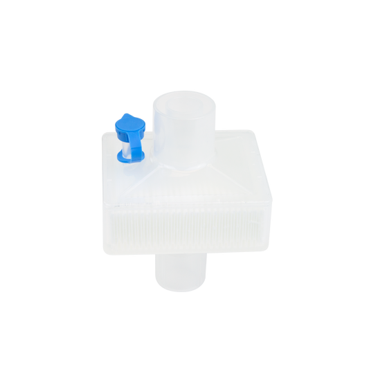 Resp-O2 HEPA Filter CO2 Port Universal 25 per case medical supply