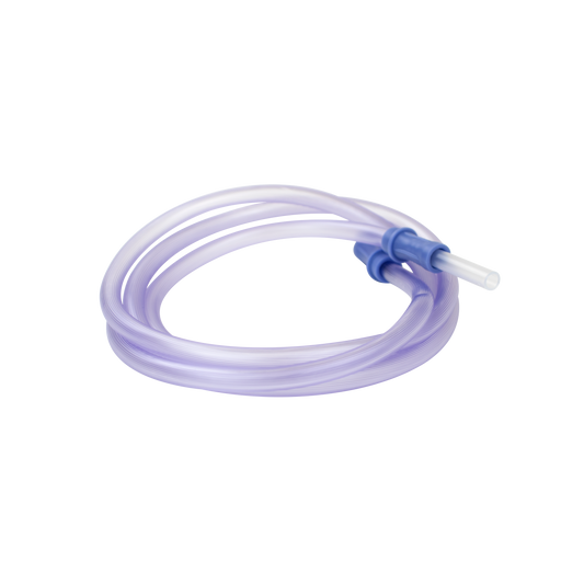 Resp-O2 Suction Connection Tubing 1/4" x 6' 50/cs medical supply