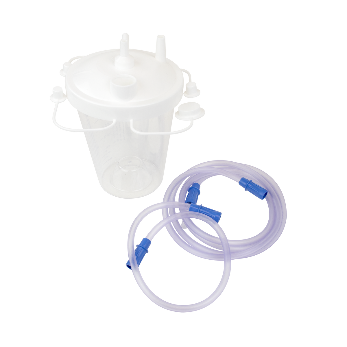 Resp-O2 Disposable Suction Canister 800 cc with Tubing 12/cs medical supply