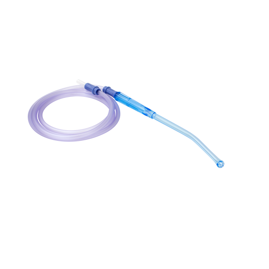 Resp-O2 Yankauer Suction Handle Non-Vented 3/16 x 6 ft Tubing 50 per Case medical supply