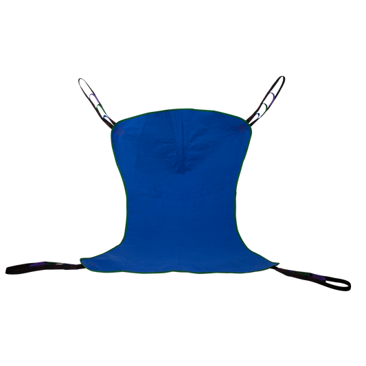 Dynarex Full Body Solid Fabric Sling Medium Blue 1/bx medical supply