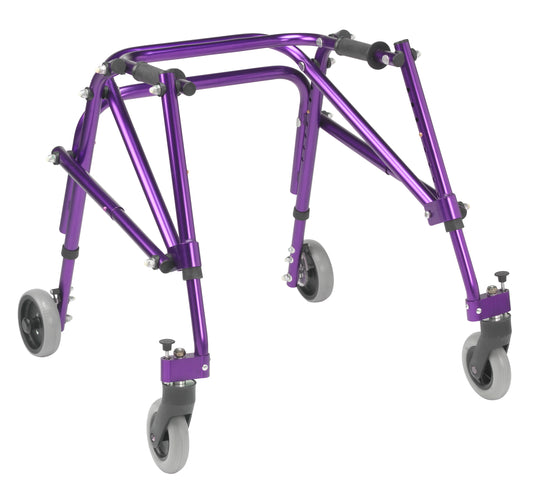 Inspired by Drive Nimbo 2G Posterior Walker Small Wizard Purple medical supply