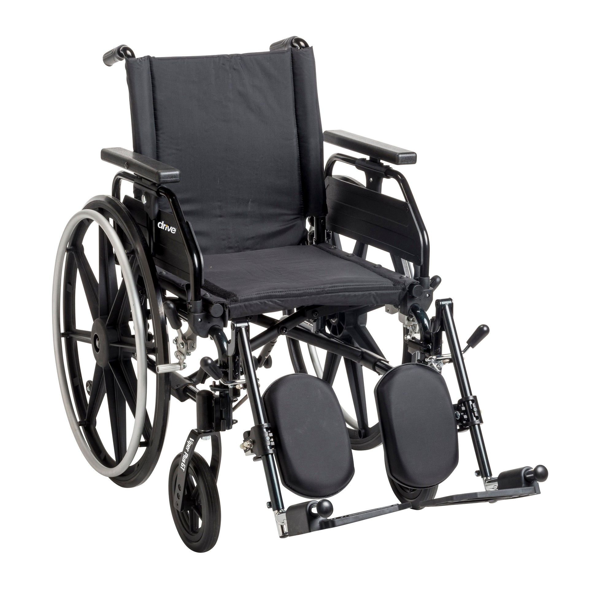 Drive Medical Viper Plus GT Wheelchair 16in Elevating Legrests medical supply