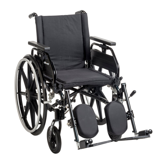 Drive Medical Viper Plus GT Wheelchair 16in Elevating Legrests medical supply