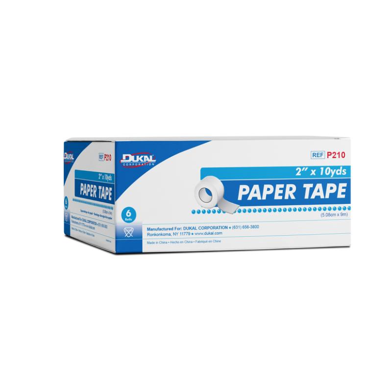 Dukal Paper Tape 2" x 10 yd Case of 72 medical supply