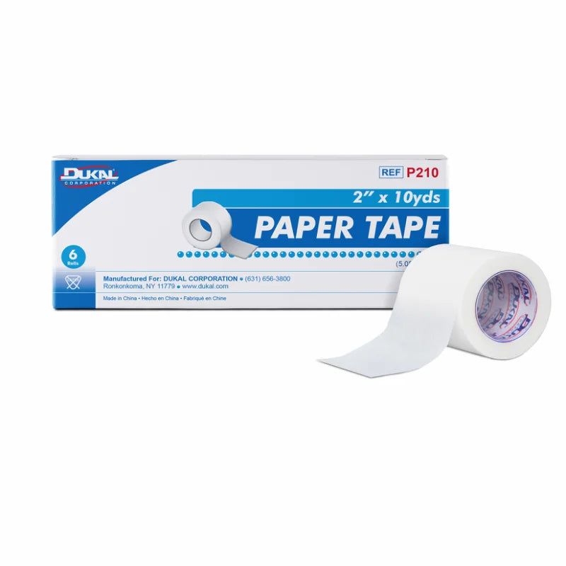 Dukal Paper Tape 2" x 10 yd Case of 72 medical supply