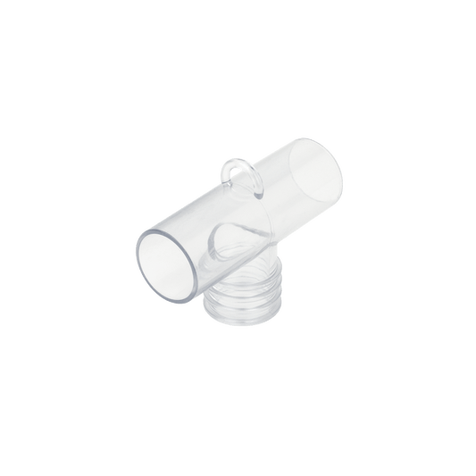 Resp-O2 Aerosol Tee Connector Standard 22mm OD x 15mm ID Case medical supply