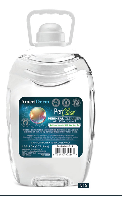 Shield Line Periclean - Unscented Perineal Cleanser - 1 Gal 4/cs. medical supply