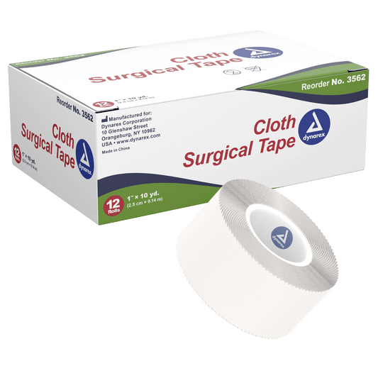 Dynarex Cloth Surgical Tape 1 inch x 10 yd Case medical supply