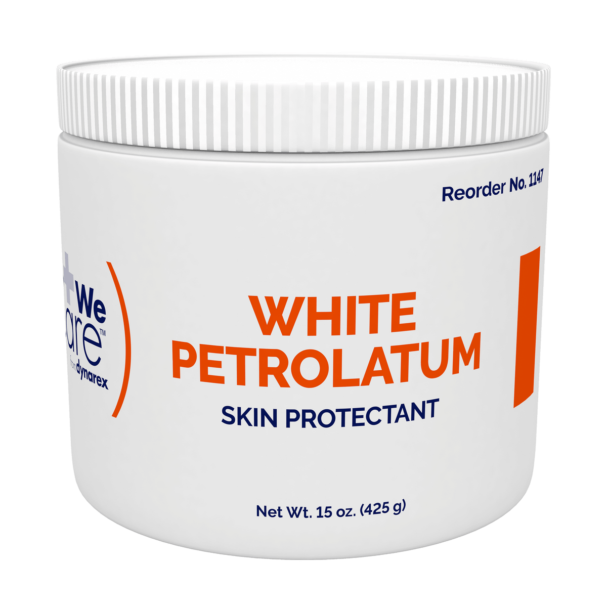 WeCare White Petrolatum 15 oz Jar 12 per Case medical supply