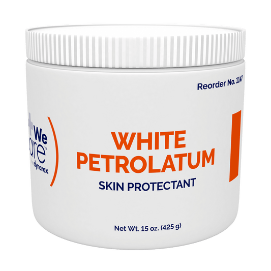 WeCare White Petrolatum 15 oz Jar 12 per Case medical supply