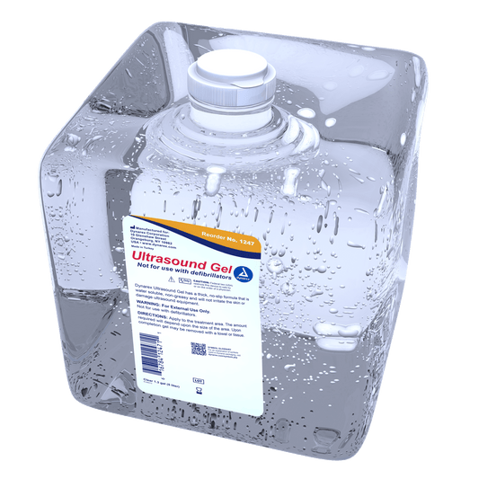 Dynarex Ultrasound Gel 1.3 gal Clear Case of 4 medical supply